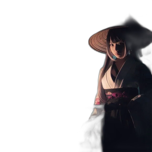 hat, staff, dress, mask transparent PNG cut-out