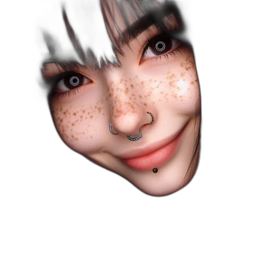 face, mask, creature, robot transparent PNG cut-out