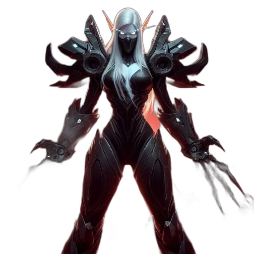 robot, concept art, fantasy art, comic book art transparent PNG cut-out