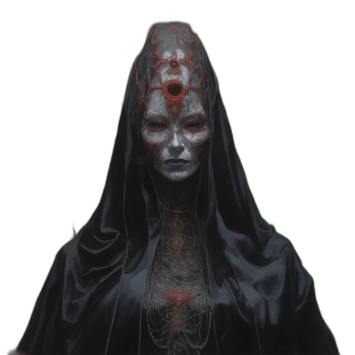mask, face, staff, creature transparent PNG cut-out