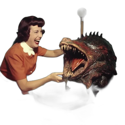 creature, dragon, animal, staff transparent PNG cut-out