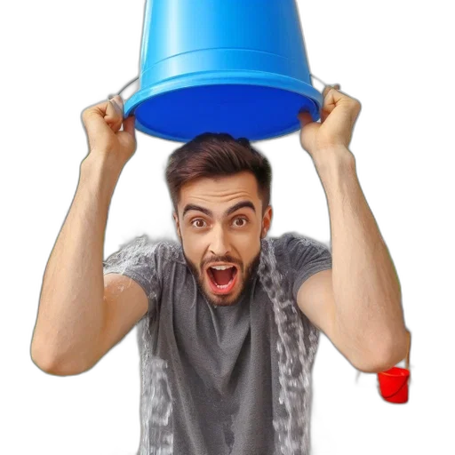 hat, bottle, umbrella, creature transparent PNG cut-out