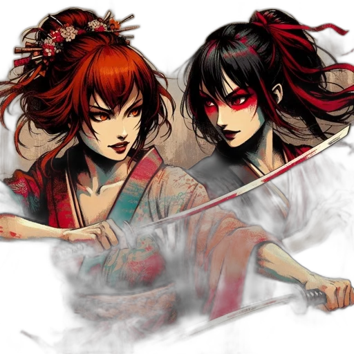 concept art, fantasy art, anime, comic book art transparent PNG cut-out