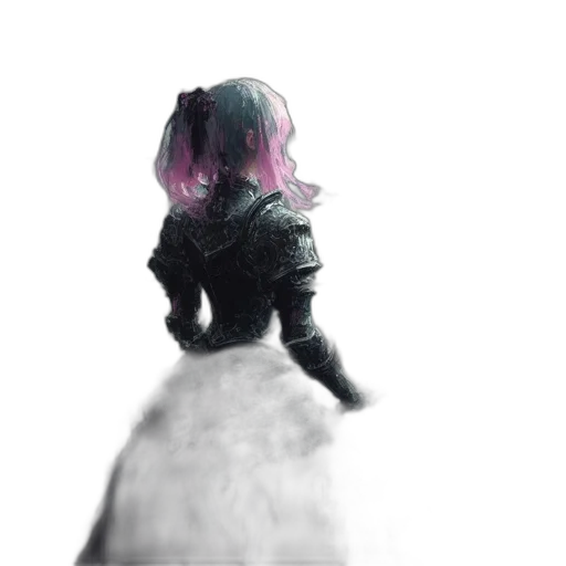 dress, crown, robot, hair transparent PNG cut-out