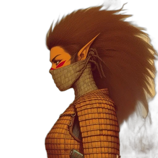 mask, dragon, creature, fantasy art transparent PNG cut-out