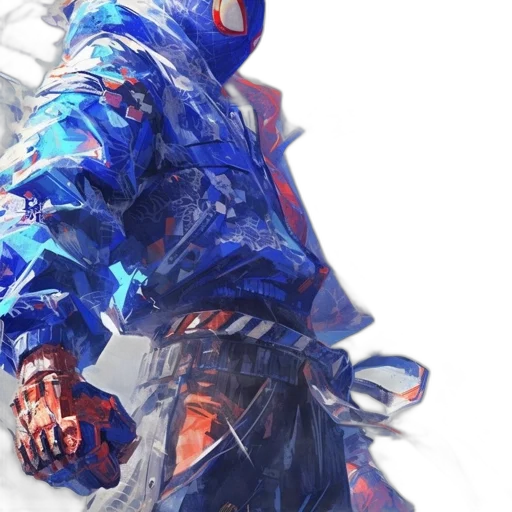robot, weapon, jacket, concept art transparent PNG cut-out