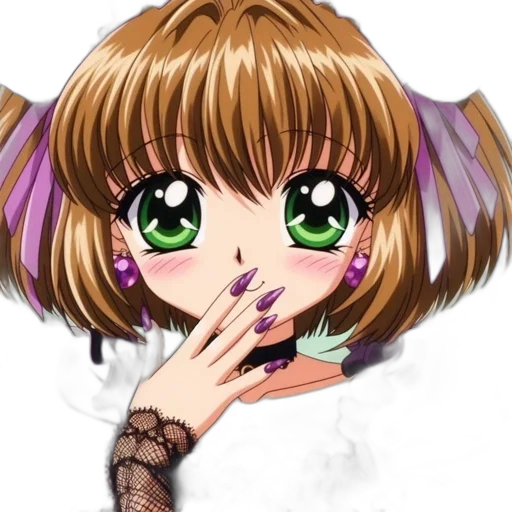 staff, face, hair, jewelry transparent PNG cut-out
