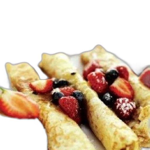 food, crown, photorealistic, 3d render transparent PNG cut-out