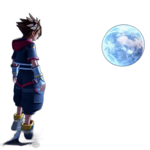 jacket, staff, concept art, 3d render transparent PNG cut-out