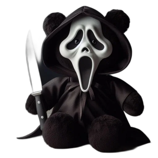 mask, staff, creature, concept art transparent PNG cut-out