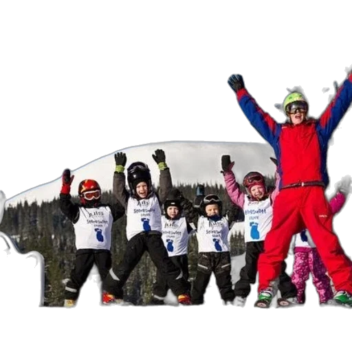 group, children, instructor, celebrate transparent PNG cut-out