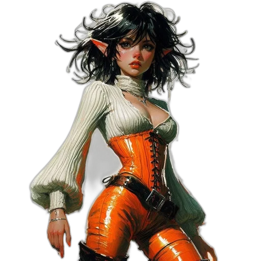 jacket, concept art, fantasy art, comic book art transparent PNG cut-out