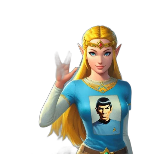 face, staff, crown, dress transparent PNG cut-out