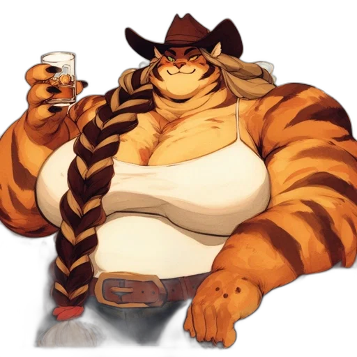 animal, hat, concept art, fantasy art transparent PNG cut-out