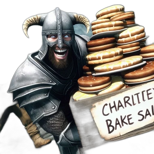 food, concept art, fantasy art, knight transparent PNG cut-out