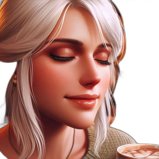 face, fantasy art, concept art, photorealistic transparent PNG cut-out
