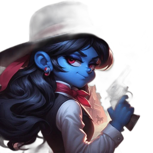 hat, staff, mask, face transparent PNG cut-out