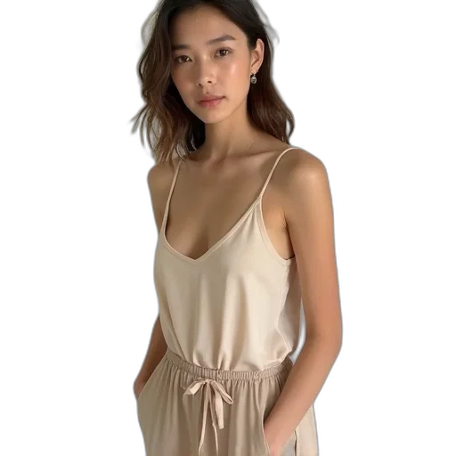 dress, jewelry, jacket, earth tones transparent PNG cut-out