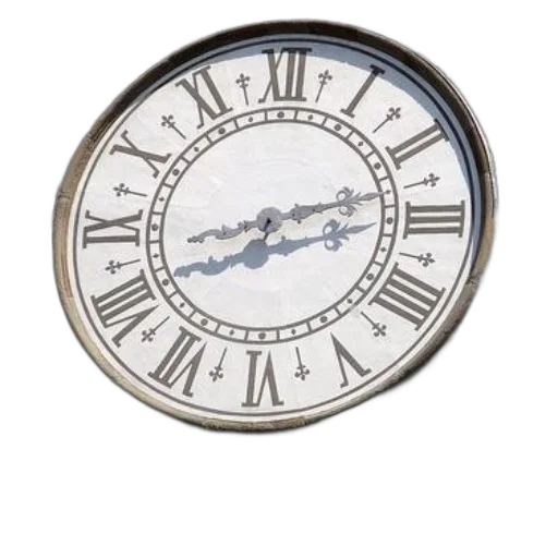 jewelry, large, clock, roman transparent PNG cut-out
