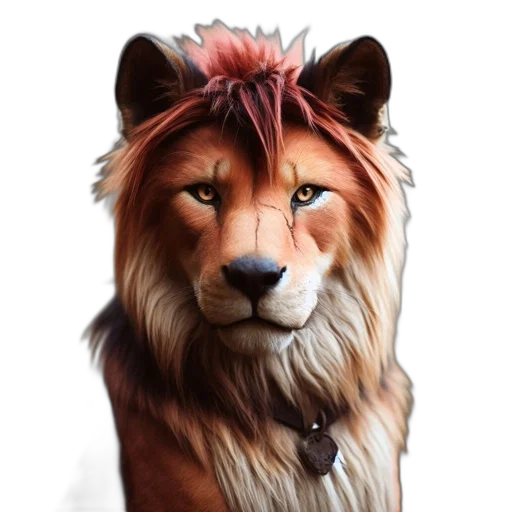 crown, animal, staff, hair transparent PNG cut-out
