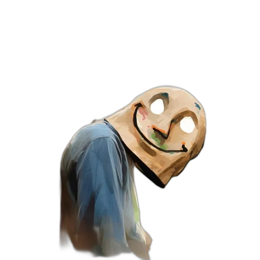 mask, face, robot, hat transparent PNG cut-out