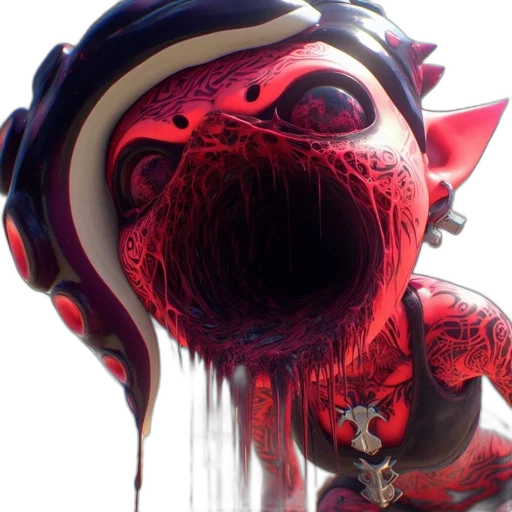 mask, creature, face, robot transparent PNG cut-out