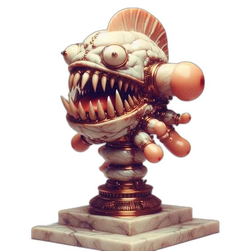 creature, weapon, staff, robot transparent PNG cut-out