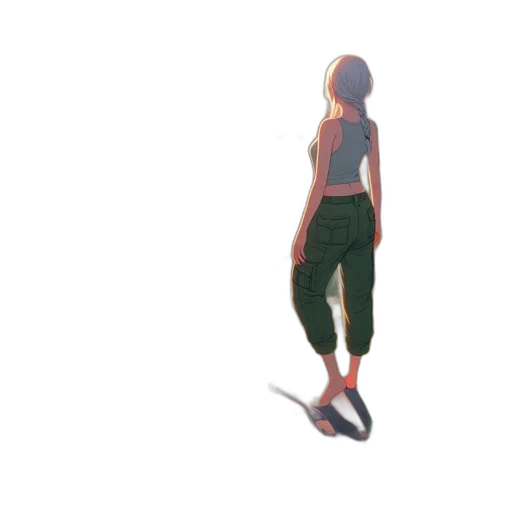 dress, jacket, creature, shoes transparent PNG cut-out