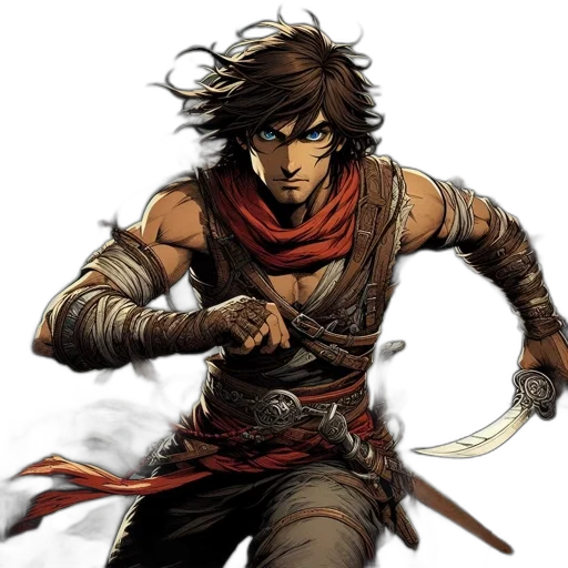 sword, weapon, comic book art, fantasy art transparent PNG cut-out
