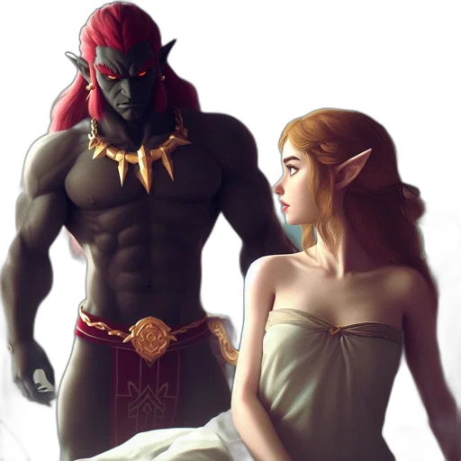 fantasy art, concept art, comic book art, pixel art transparent PNG cut-out