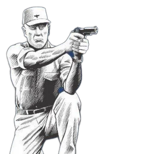 weapon, comic book art, concept art, photorealistic transparent PNG cut-out