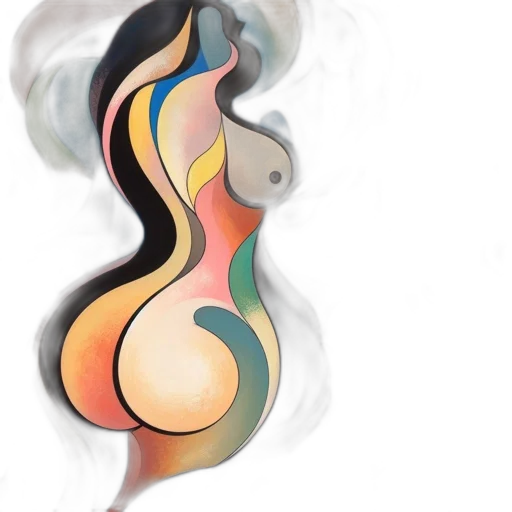 hair, mask, face, dress transparent PNG cut-out