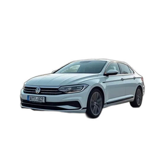 car, white, 2020, volkswagen transparent PNG cut-out