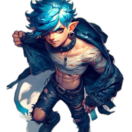 jacket, dragon, creature, weapon transparent PNG cut-out