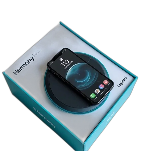3d render, smartphone, black, screen transparent PNG cut-out