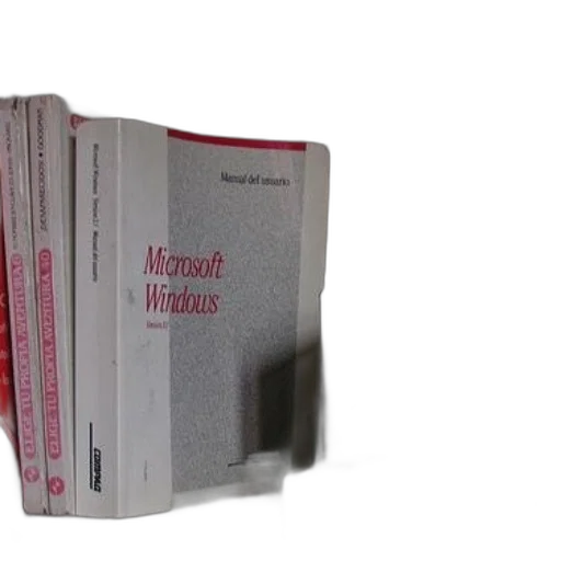 3d render, book, about, microsoft transparent PNG cut-out