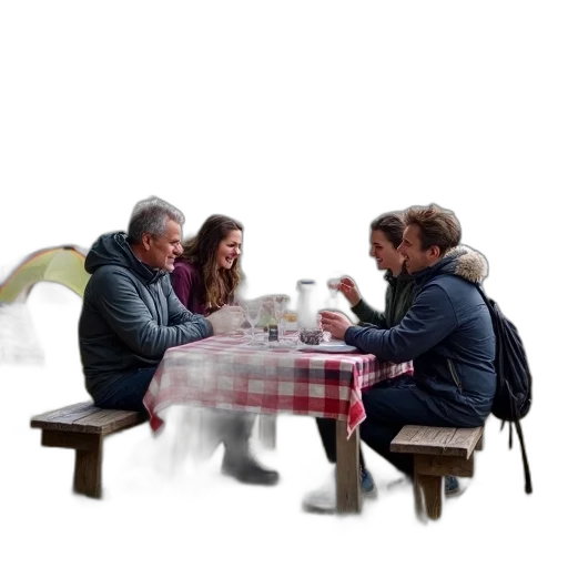 umbrella, furniture, jacket, food transparent PNG cut-out
