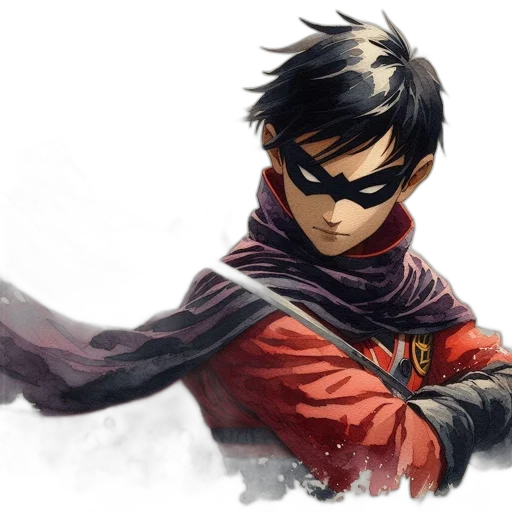 comic book art, concept art, fantasy art, photorealistic transparent PNG cut-out