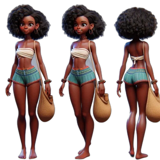 concept art, 3d render, cartoon, fantasy art transparent PNG cut-out