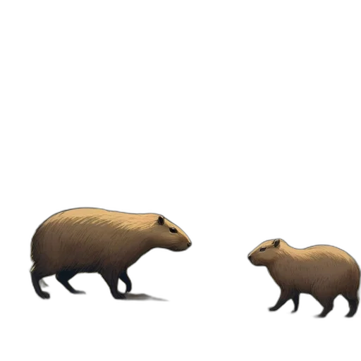 animal, creature, concept art, 3d render transparent PNG cut-out