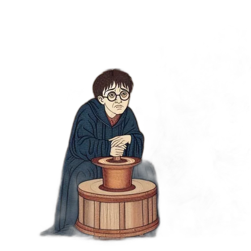 staff, concept art, pixel art, cartoon transparent PNG cut-out