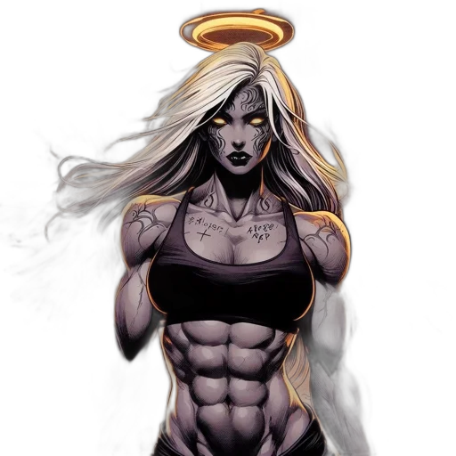 comic book art, concept art, fantasy art, pixel art transparent PNG cut-out