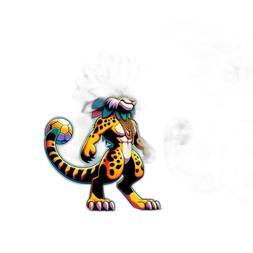 dragon, creature, staff, animal transparent PNG cut-out