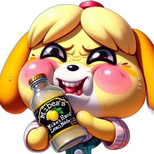 bottle, food, animal, concept art transparent PNG cut-out