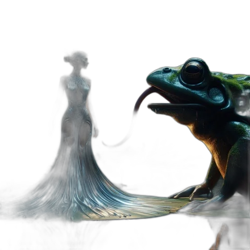 dragon, dress, creature, animal transparent PNG cut-out
