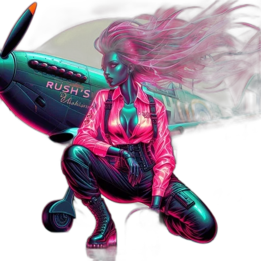 jacket, robot, cyberpunk, concept art transparent PNG cut-out