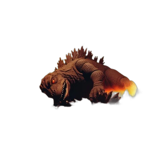 dragon, creature, animal, staff transparent PNG cut-out