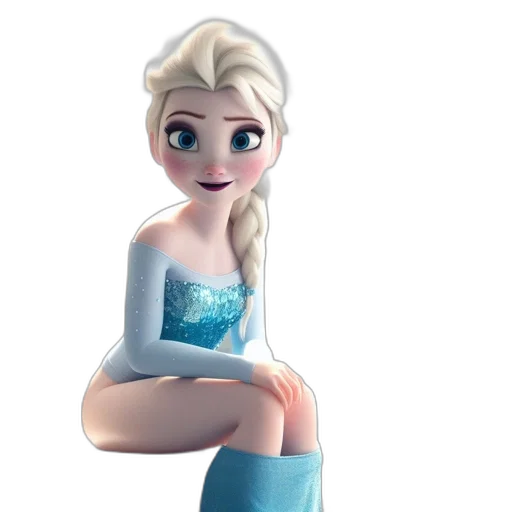 dress, 3d render, concept art, cartoon transparent PNG cut-out