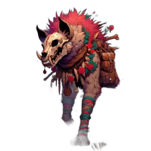 creature, animal, dragon, mask transparent PNG cut-out