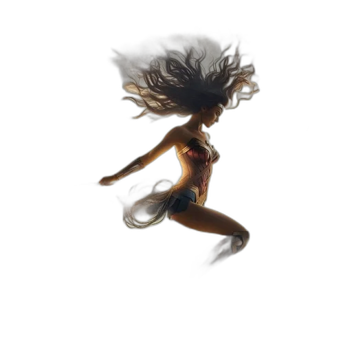 hair, creature, dress, animal transparent PNG cut-out